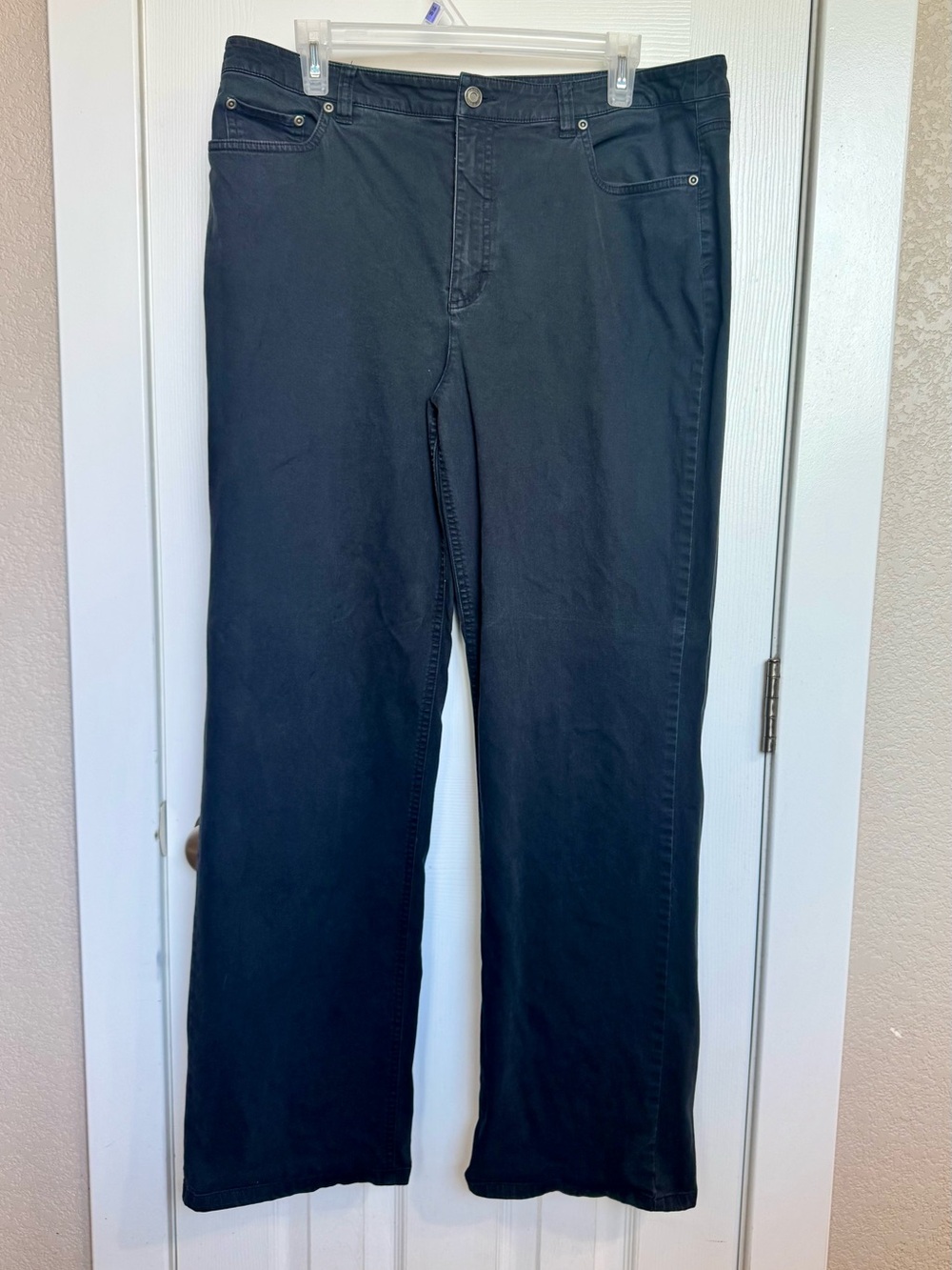Classic Women's Black Flare Leg pants